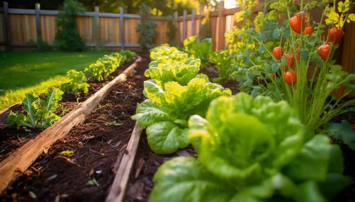 compagnonage laitue au jardin