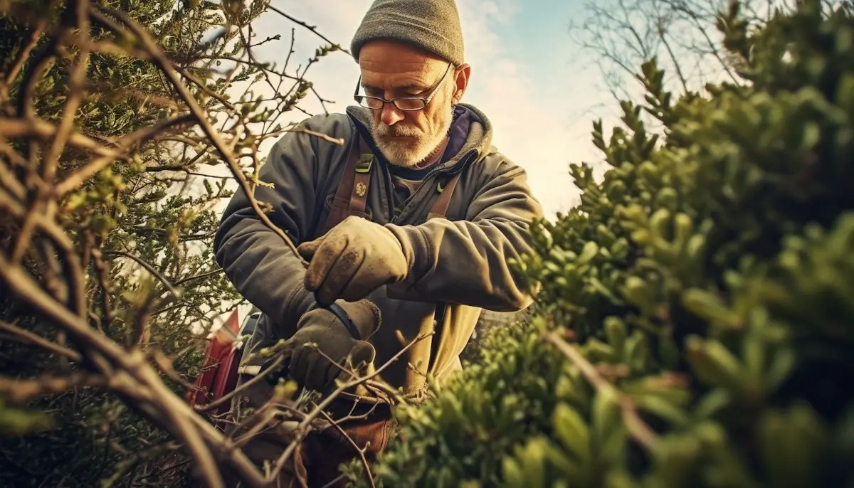 taille des arbres du jardin