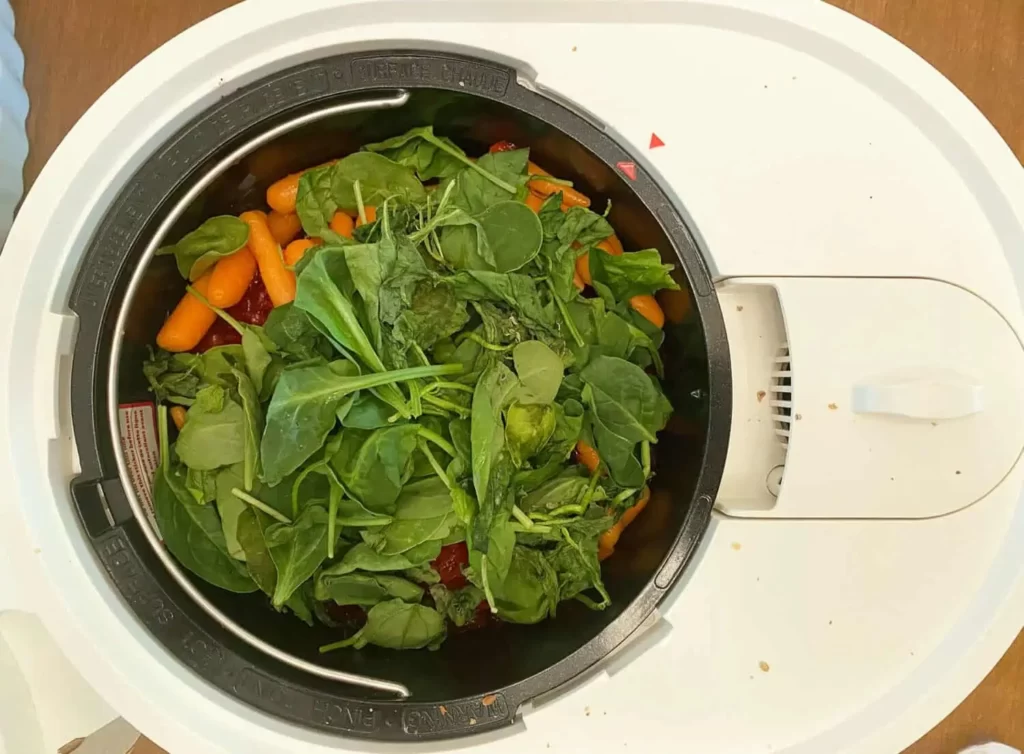 test lomi : composter des déchets de type legumes