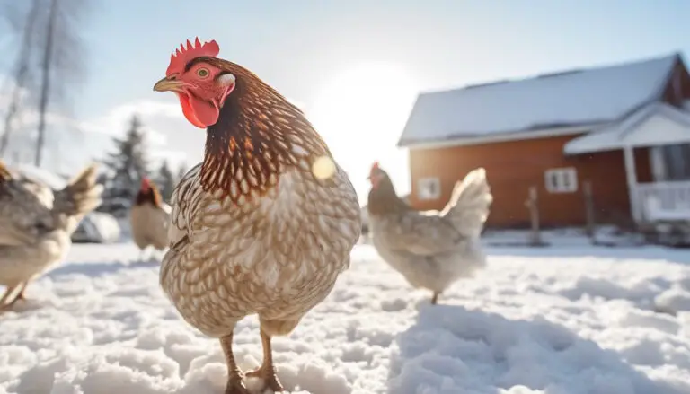 Maintenir la ponte des poules en automne et en hiver