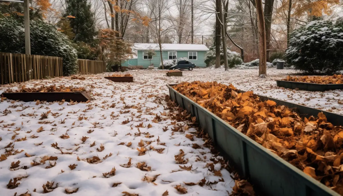 préparation sol jardin pour l'hiver
