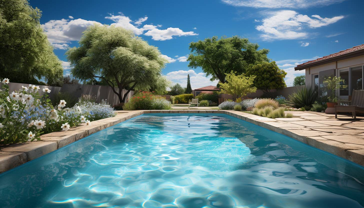 bien-être piscine jardin