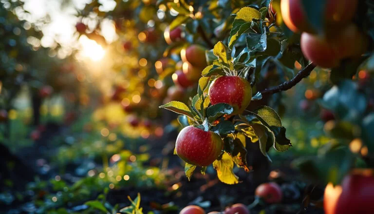 Le temps nécessaire pour obtenir des pommes d’un pommier : patience et entretien