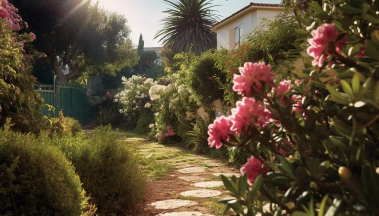Conseils d’aménagement paysager : intégrer une haie de lauriers roses dans votre jardin méditerranéen