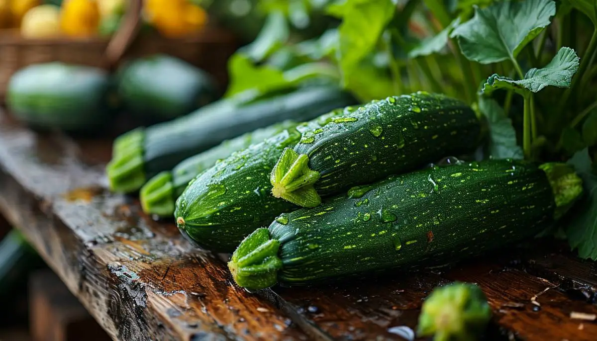 poids courgette