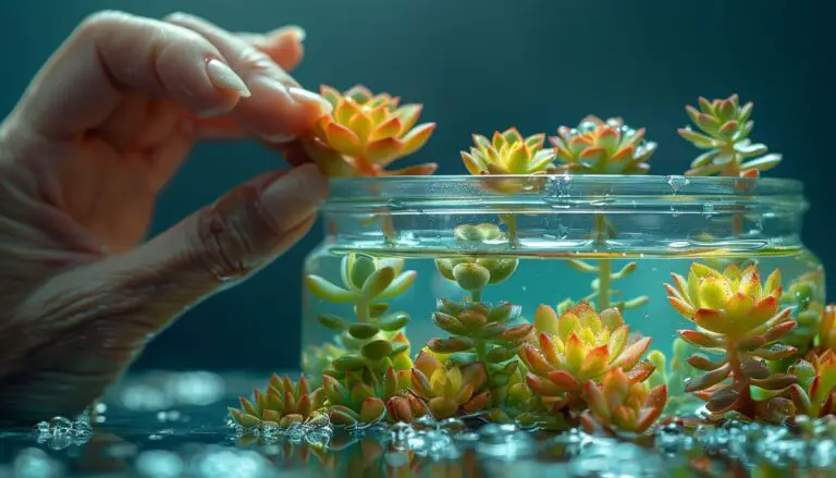 Bouture plante grasse dans l'eau : guide complet pour réussir chez soi
