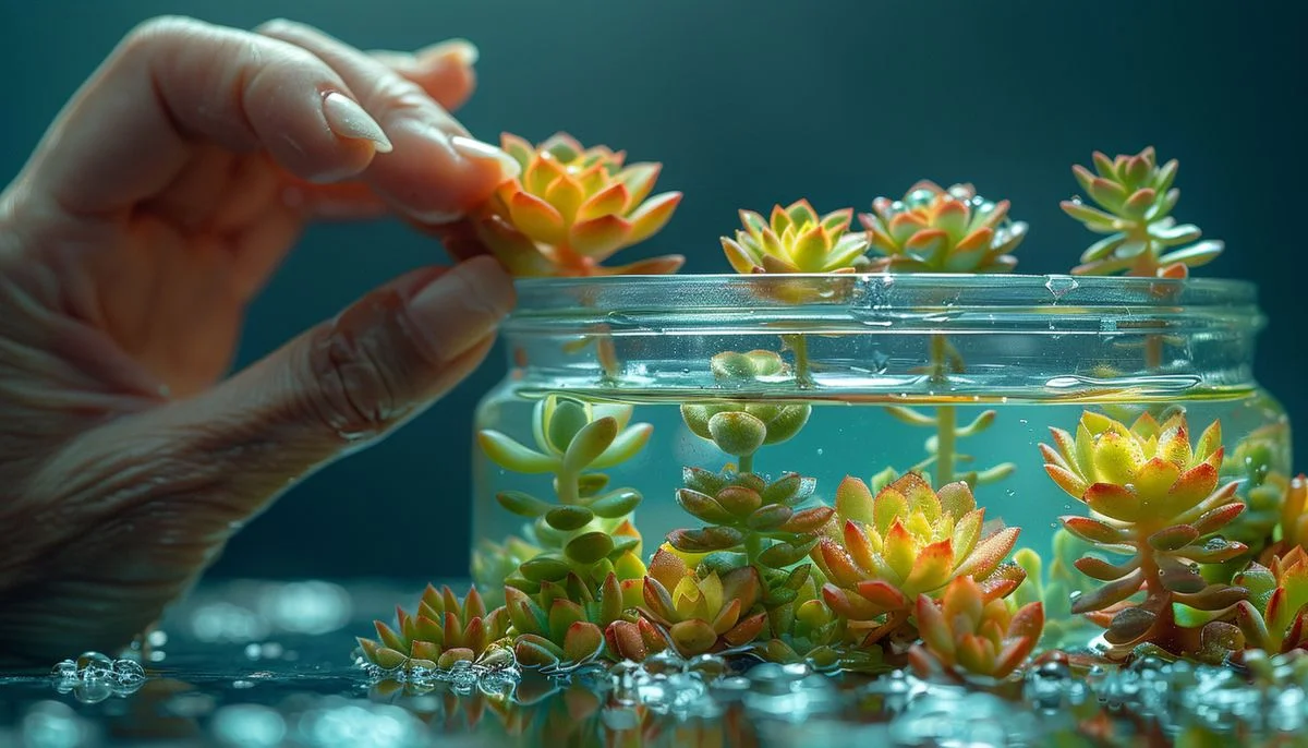 Bouture plante grasse dans l'eau : guide complet pour réussir chez soi