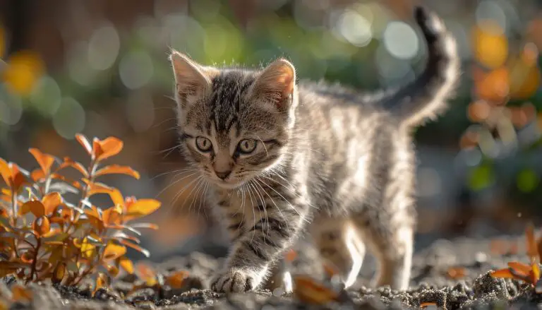 Utiliser la terre de diatomée pour protéger les chatons au jardin