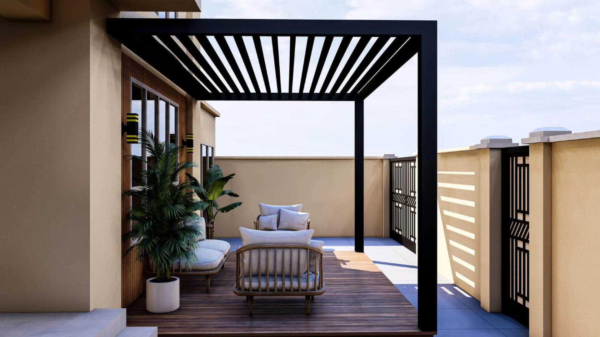 Les critères qui influencent le prix d'une pergola